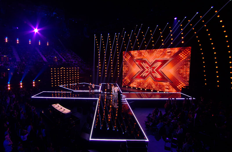 XFactor Arena Auditions & 6 Chair Challenge 2015 Nick Hansen Lighting